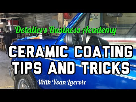 Coating installation tips and tricks.