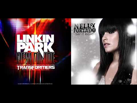 Linkin Park, but produced by Timbaland (New Divide x Say It Right)