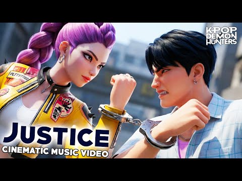 “Justice” Official Lyric Video | KPop Demon Hunters | OSV