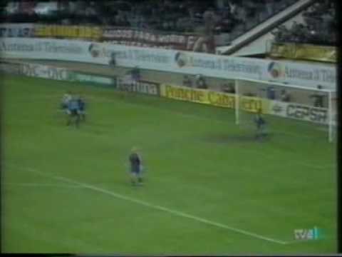 TEMP 93-94 Jornada 9. 4-3 Caminero (Atletico-Barcelona).wmv