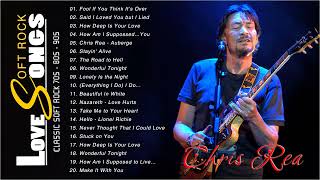 Chris Rea, Chicago, Rod Stewart, Eric Clapton,David Gates 🧡Soft Rock Love Songs All