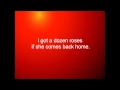 Cole Swindell "A Dozen Roses & A Six-Pack" - Lyrics