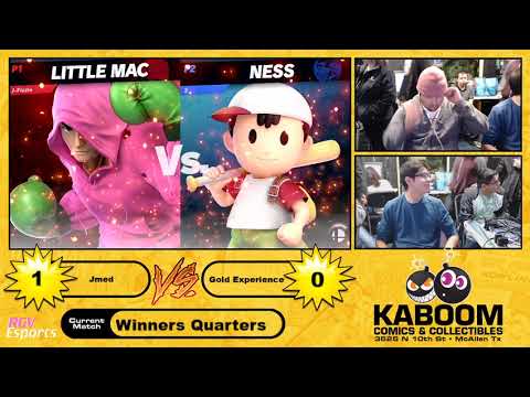 Jmed (Little Mac) vs. Gold Experience (Ness) - Winners Quarters - Kaboom Weekly (12/18/19)