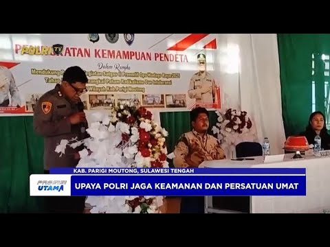 PERKUAT TOLERANSI, SATGAS MADAGO RAYA GELAR PELATIHAN PENINGKATAN KEMAMPUAN PENDETA