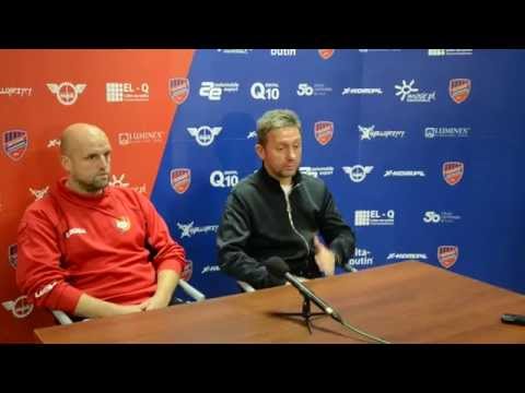 Konferencja po spotkaniu Raków Częstochowa - KS Legionovia Legionowo