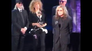 2016 Rock &amp; Roll Hall of Fame -- Deep Purple Complete Induction Speech