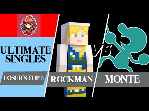 ichigoCon - Loser's Top 8 - MP | RockMan (Alex) vs POW?! | Monte (Mr. Game & Watch)