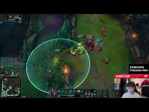 T1 Gumayusi teaches us how to tilt enemy ADC when you have a huge lead | Stream Highlights