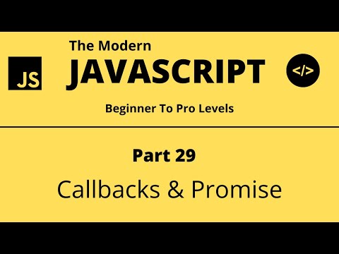 The Modern Javascript Tutorial Part 29 Callbacks Promise In Javascript Tech Quick Learner
