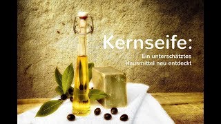 Echte Olivenöl-Kernseife, DIE angenehme basische Hautpflege, welche die Haut entgiftet (PH 9,5)