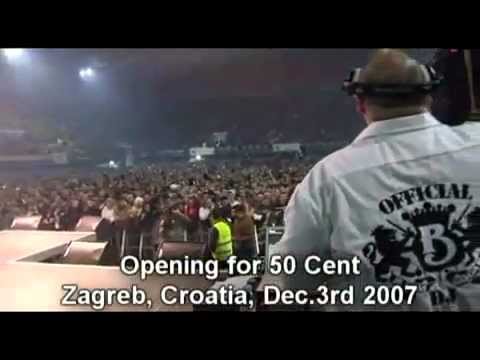 DJ LATIN PRINCE OPENING UP FOR 50 CENT IN ZAGREB (CROATIA)