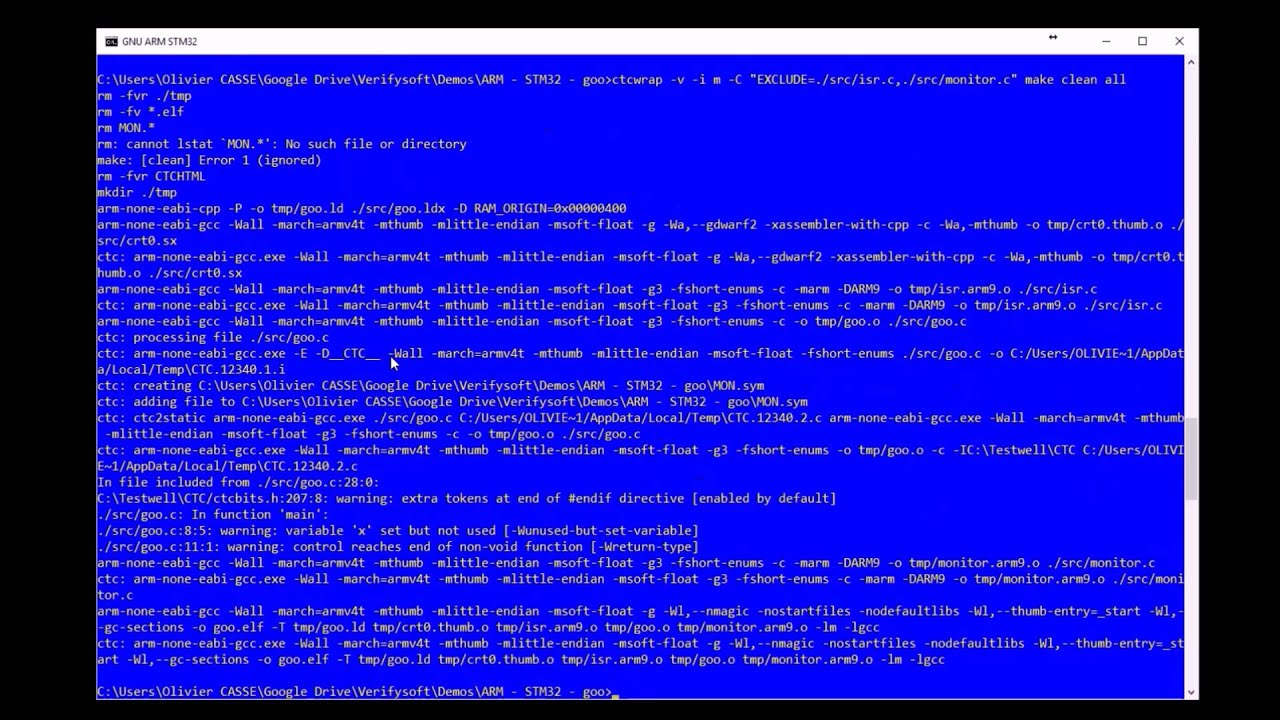 Testwell CTC++ Code Coverage Lauterbach Trace32 (018)