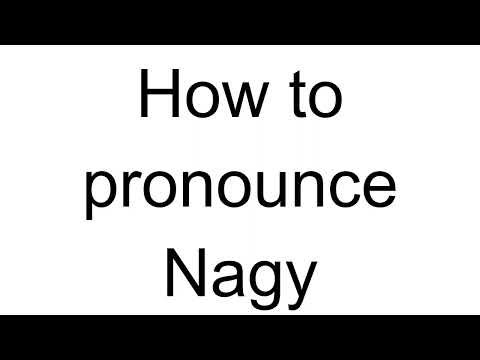 How to Pronounce Nagy (Arabic)