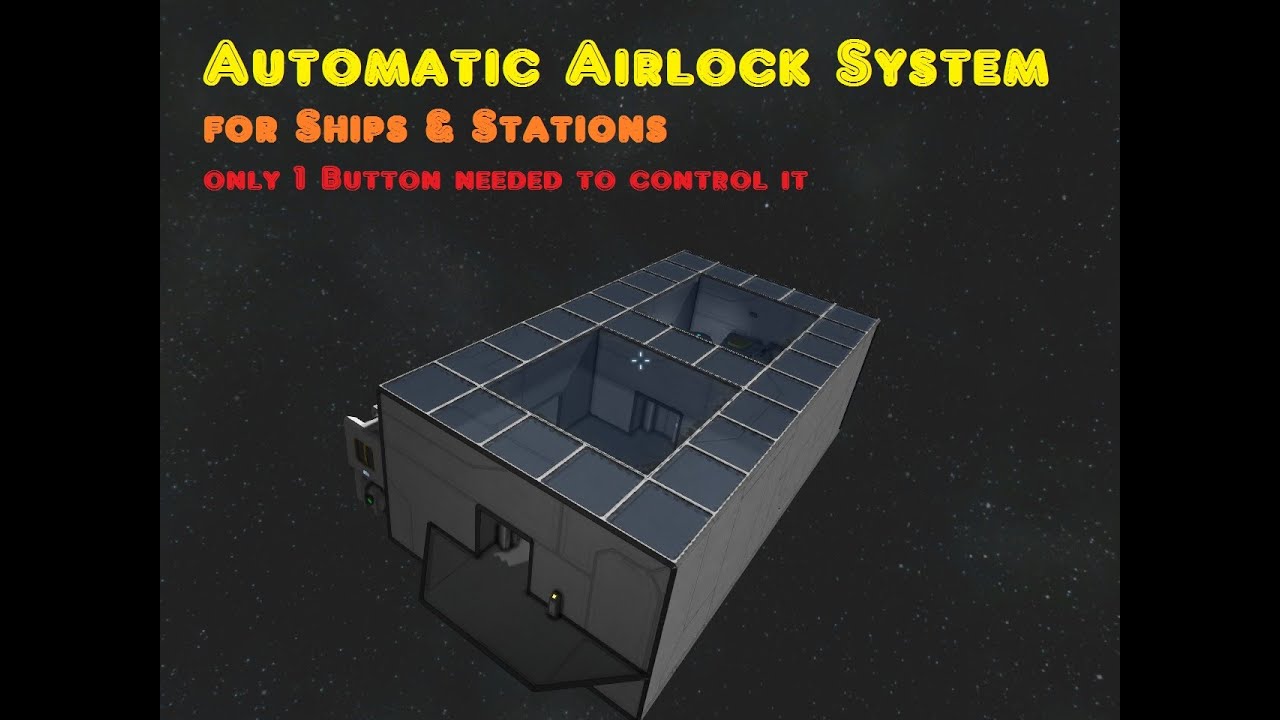 Space Engineers Tutorial Einrichtung Automatic Airlock System