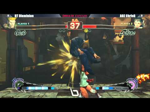SSF4 AE2012 BT Dieminion vs AGE ChrisG - Next Level Battle Circuit #7 Tournament