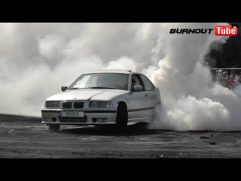 Zwycięzca pokazu mocy STREET - "BADOS" BMW E36 323 - XXIII Ogólnopolski Zlot BMW Toruń 2021