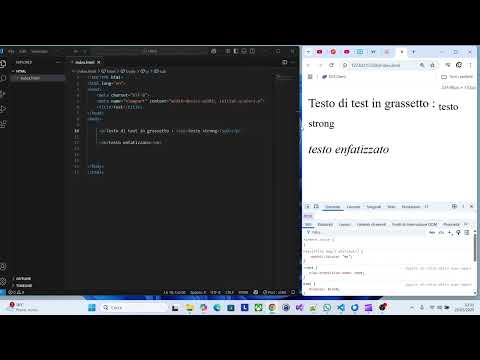 HTML5 CORSO TUTORIAL ITALIANO 03 FORMATTAZIONE TESTO