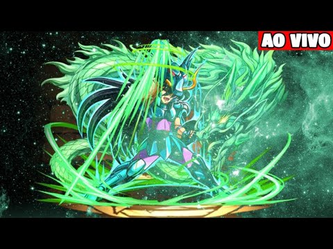 🔴JOGANDO COM  SHIRYU DIVINO PVP MELLE +  DUELOS GALÁCTICOS  -  Saint Seiya : Awakening