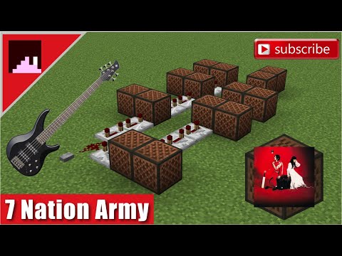 Easy Minecraft Noteblock Tutorial: Seven Nation Army by The White Stripes (‘How to’ Tutorial 2020)