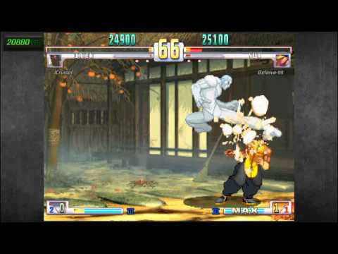 SF3 3S OE - ICruiseI (Urien) VS Believe-99 (Yun)