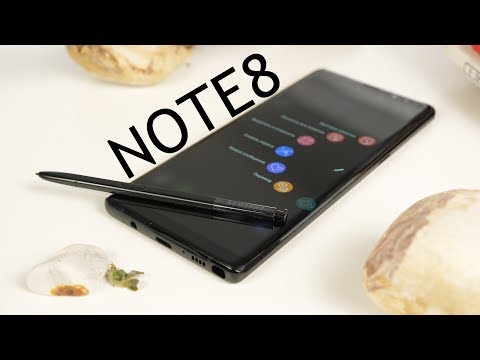 Смартфон Samsung Galaxy Note 8 6/64Gb DS синий - Видео