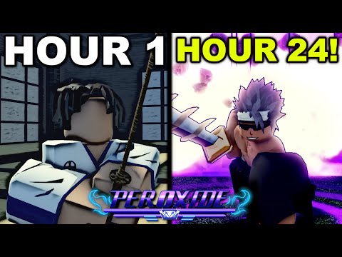 I Spent 24 Hours As A Soul Reaper In Roblox Peroxide... This Is What Happened!