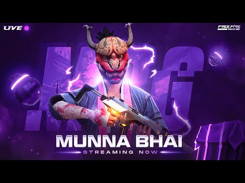 Grandmaster Lobby Live Rank Push ❤️ | 2025 Last Stream | Free Fire Telugu Live – Munna Bhai #MBG
