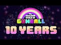 The Amazing World Of Gumball Happy 10th Anniversary
