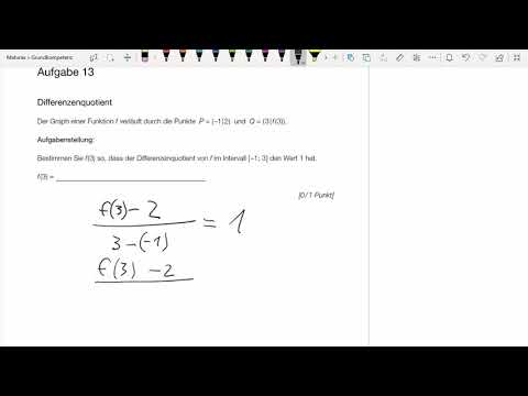 Matura Jänner 2020 AHS Aufgabe 13