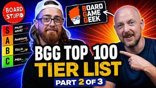 Ranking the BGG Top 100 Part 2 - Rating the Top 100 Board Games