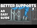 3D Resin Print Supports EASY GUIDE