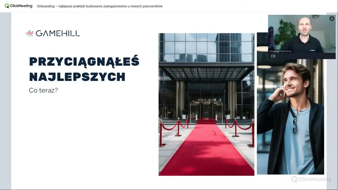 Onboarding  - najlepsze praktyki budowania zaangażowania u nowych pracowników- 2023 11 13
