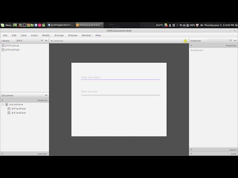 JavaFx JFoenix Tutorial #3 : JFXTextField With Input Validation