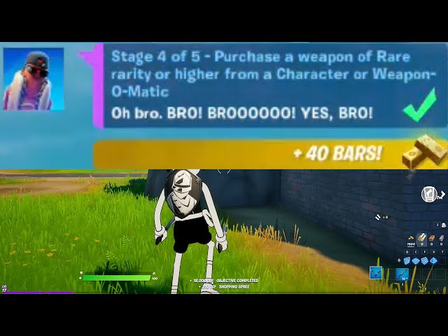 Purchase A Weapon Of Rare Rarity Fortnite Where to purchase a weapon of rare rarity in Fortnite Chapter 2 Season 8