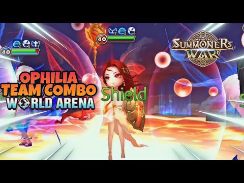 Ophilia Team Combo in World Arena Ep. 3 - Summoners War