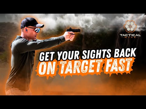 How to Train at an Indoor Range (Part 7): Get Your Sights Back On Target Fast