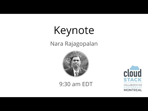 CCCMTL2016 - Accelerite Keynote