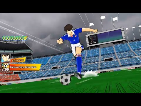 Jun Misugi - Furious Flying Drive Shot