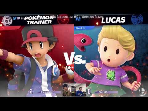 Pandarian (Pokemon Trainer) vs. Yayzors (Lucas) - WGA Colosseum #9 - Winners Semis