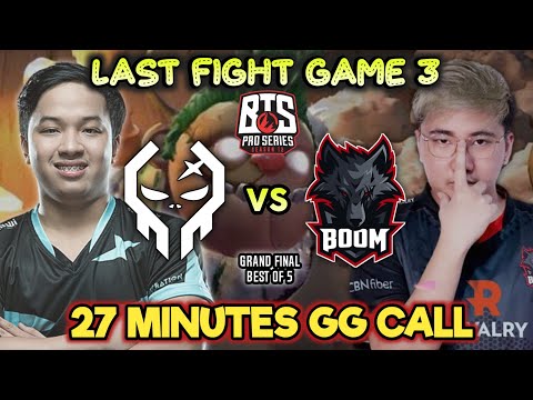 LAST FIGHT GAME 3 EXECRATION VS BOOM ESPORTS HIGHLIGHT - GRAND FINAL BTS PRO SERIES SEASON 12 DOTA 2