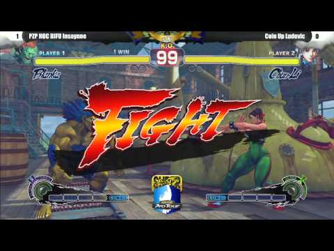SSF4 AE2012 Top 16 PZP HOC BIFU Insaynne vs Coin Up Ludovic - Civil War 6 Tournament