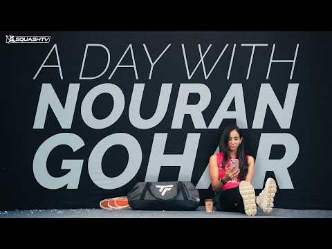 A Day With Squash World No.1 Nouran Gohar 🇪🇬