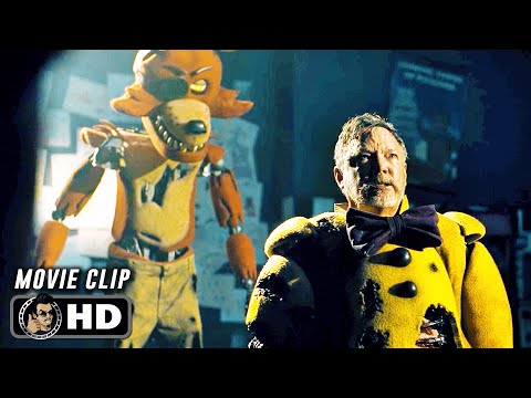 Springtrap Vs Animatronics - Final Fight Scene | FIVE NIGHTS AT FREDDY'S (2023) Movie CLIP HD