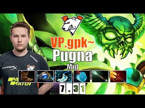 Pugna Mid | VP.gpk~ | REWORKED 7.31 PUGNA SHARD SO BROKEN MUST TRY | 7.31 Gameplay Highlights
