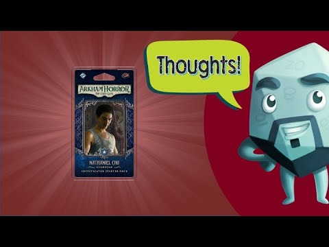 Arkham LCG Starter Deck: Nathaniel Cho - with Zee Garcia