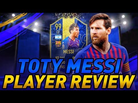 FIFA19|TOTY 99 LIONEL MESSI PLAYER REVIEW! BEST CARD ON THE GAME? IS HE WORTH IT?