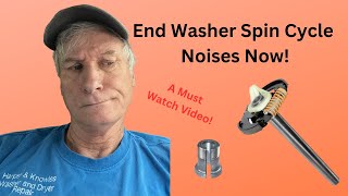 Whirlpool Washer Loud Spin Noise? Spin Tube & Drive Block Fix