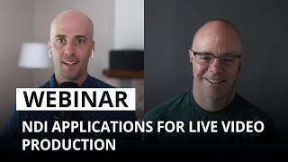 NDI applications for live video production