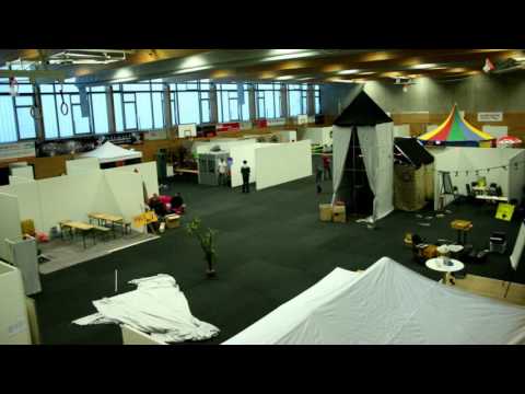 KjG-Kinderstadt 2016 Aufbau