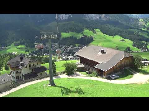 Discesa integrale seggiovia Leitner "Santa Croce" in HD - Pedraces (BZ)